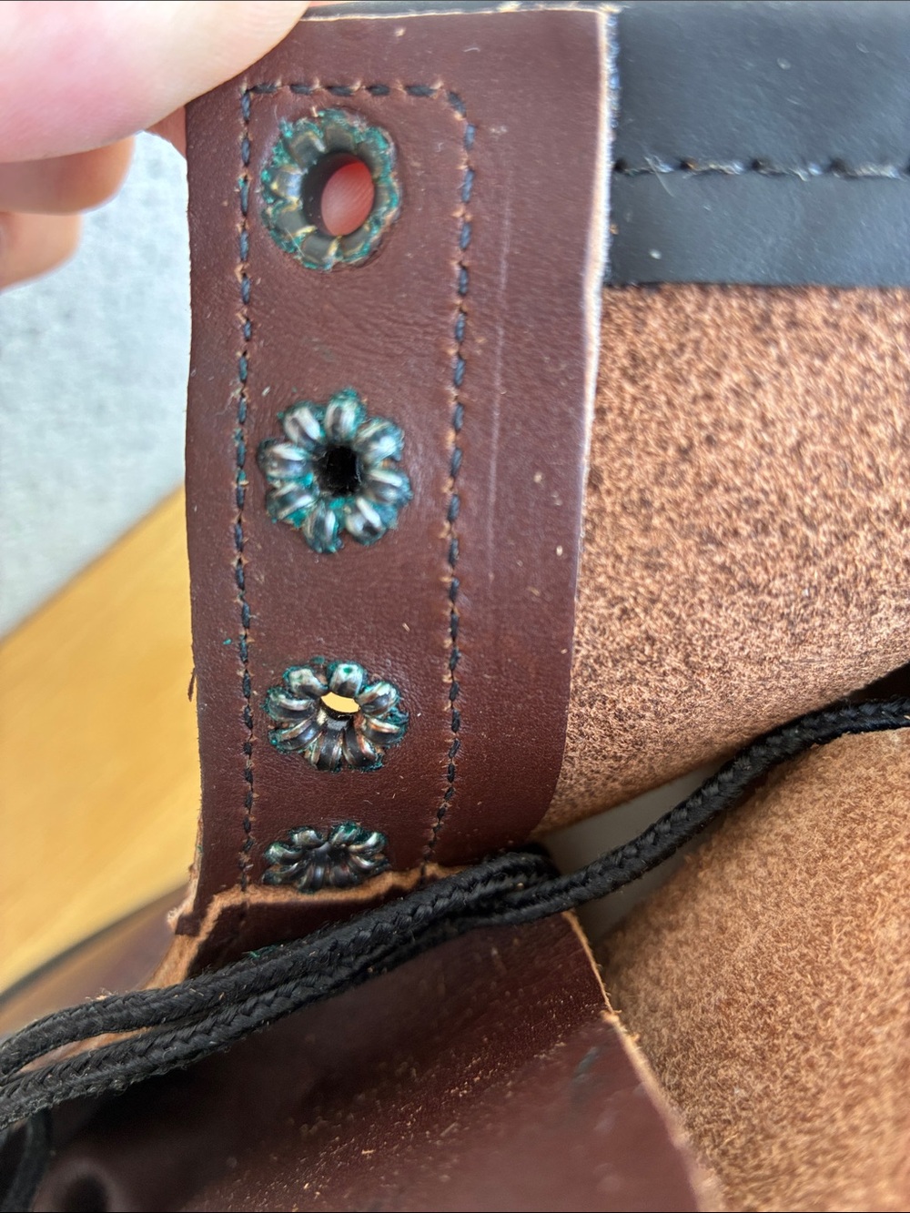 Red Wing Shoes Brown Leather Lace-Up Work Boots nearly new but need work - Picture 12 of 13